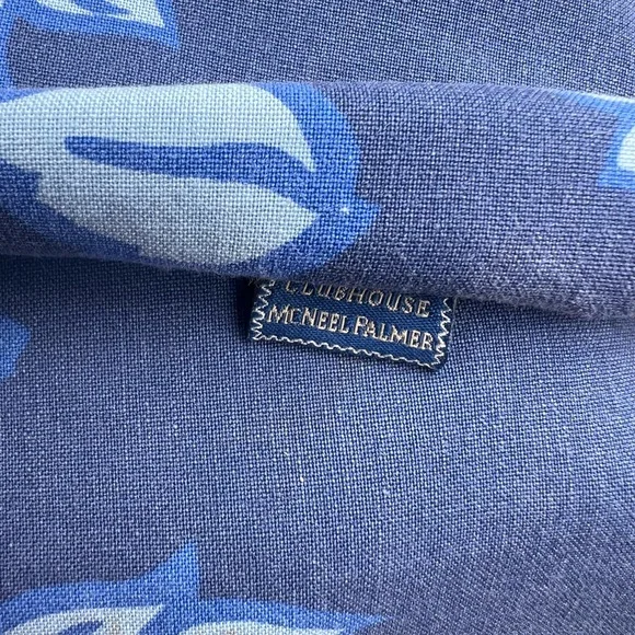 McNeel Palmer Vintage Blue Surfboard Volkswagen Buggy Print Men's Shirt - Picture 7 of 9